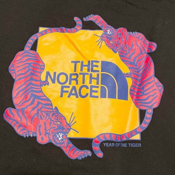 North Face Lunar New Year Tiger Hoodie Mens XS Sweater Pullover - Picture 11 of 16